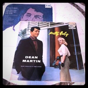**2 PC DEAN MARTIN ORIGINAL LPs**